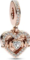 Pandora Herz & Mum Charm-Anhänger 789402C01 Anhänger