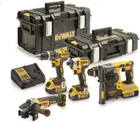 Dewalt Zestaw Combo 18V (Dcg405+Dch273+Dcd796+Dcf887) 3X5,0Ah 2Xtstak Dck422P3