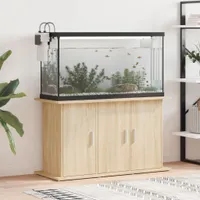 vidaXL Akvarijní stojan Sonoma Oak 101x41x58 cm odvozený výrobek ze dřeva
