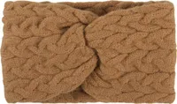 styleBREAKER Damen Strick Stirnband mit Zopfmuster und Twist Knoten, warmes Winter Haarband, Headband, gestrickt 04026044