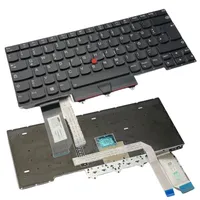 Trade-Shop Original Laptop Notebook Tastatur Deutsch QWERTZ für Lenovo ThinkPad E14 Gen 2 (2020) 20RA 20RB 20T7 20T6 20TA Serie / Backlight Trackpoint