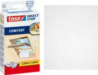 tesa Fliegengitter Dachfenster Insektenschutz Fenster ohne Bohren weiß 1,2 x1,4m