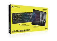 Corsair 3-IN-1 Gaming-Bundle 2021 Edition inkl. Tastatur, Maus & Mauspad