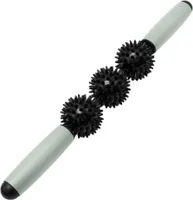 Multifunktions Muskel Massagerolle, Faszienstab, Lymphdrainage, Schmerzlinderung, Geeignet für Beine, Rücken, Schultern und Nacken,(Schwarz)