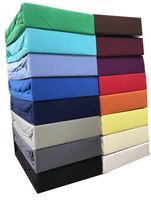 Spannbetttuch Doppelpack in vielen Größen und Farben MARKENQUALITÄT ÖKOTEX Standard 100 Sand/beige 90 x 200 cm NatureMark 2er Pack MICROFASER Spannbettlaken 100 x 200 cm