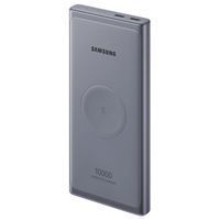 Samsung - Original Power Bank (EB-U3300XJEGEU) - Wireless Charging, 2xType-C, 10000mAh, 25W, 3A - Dark Gray (Blister Packing)