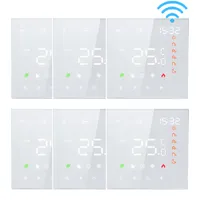 6X WiFi Smart Tuya Thermostat 3A Warmwasserbereitung Fussbodenheizung, kompatibel mit Amazon Google Home, programmierbar digitales Innenthermometer