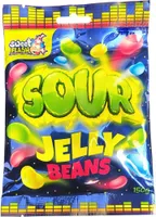 Sour Jelly Beans 150 g Beutel
