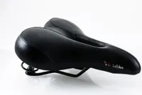 Bequemsattel P&P Luftikus verstärkt 608V schwarz, Uni, 280x210mm, 740g