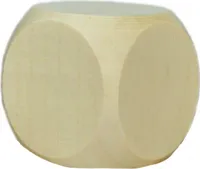 Würfel, mit Augenzahlen aus Holz 3 cm