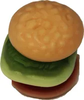 Trolli Mini Burger aus mehrlagigem Schaumzucker und Fruchtgummi 10g