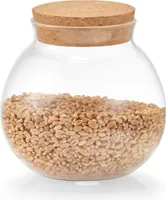 Glas mit Korkenverschluss, 500 ml