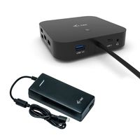i-tec USB-C Dual Display Docking Station with Power Delivery 100 W + Universal Charger 112 W - Verka
