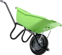 HAEMMERLIN Profi Gartenschubkarre Pick Up Schubkarre Schiebkarre 110l 160kg
