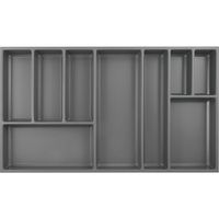 Agoform Besteck Organizer Sky Besteckeinsatz 820x53x473mm schiefgrau Kunststoff