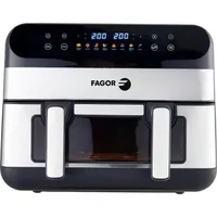 FAGOR – Airfryer FGF10 – 10 l – 2400 W – Touchscreen – 8 voreingestellte Modi – großer Gartank