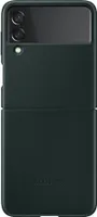 Samsung EF-VF711 Handy-Schutzhülle 17 cm (6.7 Zoll) Cover Grün  SAMSUNG Produktfarbe: Grün, Material: Leder, Markenkompatibilität: Samsung, Maximale Bildschirmgröße: 17 cm (6.7 Zoll), Kompatibilität: Galaxy Z Flip3 5G, Etui-Typ: Cover