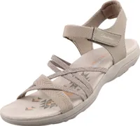 Skechers Meadow Grazer taupe Damen Sandale in Beige, Größe 39