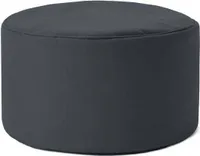 LUMALAND Sitzsack Pouf (50 L) - In- & outdoor - Stahlgrau