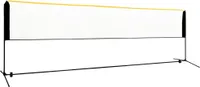 Badmintonnetz Verstellbar 500x103x94-158 cm Metall