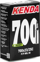 Kenda Presta 80 Mm Fahrradschlauch Schwarz 700 / 23-25 Schwarz 700