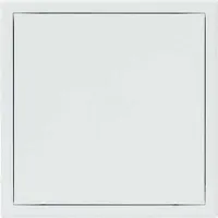 Revisionstür Softline Comfort Stahlblech verzinkt weiß RAL 9016 mit Schnappverschluß 800 mm x 800 mm
