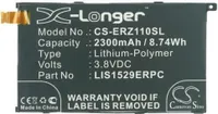 Sony Xperia Z1 compact D5503 Akku - 2300 mAh