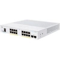 Cisco Business CBS350-16P-2G Managed Switch | 16 GE-poorten | PoE | 2 x 1G-SFP | Beperkte levenslange bescherming (CBS350-16P-2G)
