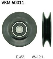 SKF Umlenk- / Führungsrolle Keilriemen VKM 60011 für DAEWOO für LANOS (KLAT)