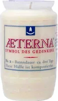 Aeterna-Ewiglichtoelkerzen Nr.2 weiss