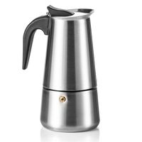 Espressokocher & Kaffeekocher aus Edelstahl - Espressomaschine Kaffeemaschine von Coffee Fox (9 Tassen)