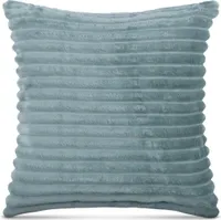 Povlak na polštář 50x50cm ( šedozelený ) manšestrový vzhled - Útulný měkký povlak na zip - Polštáře - Oeko Tex - Polštáře na pohovku, dekorační polštáře