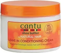 Cantu Natural Hair Leave-In Conditioner Cream Jar 12 Ounce 354ml