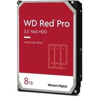 Western Digital Red Pro Festplatte - 3,5" Intern - 8 TB - SATA (SATA/600) - Conventional Magnetic Recording (CMR) Method - Speichersystem, Desktop-PC Unterstütztes Gerät - 7200U/Min - 300 TB TBW