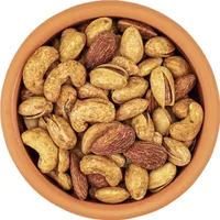 Sunnah Shop® Feurige Nussmischung 1kg Geröstet und Pikant Geröstete Cashewkerne Mandeln und Pistazien nüsse gesalzen mit Chili Aroma | Vegan Protein