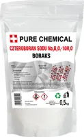 PURE CHEMICAL | BORAX  REINER | BORAX | TETRANATRIUMBORSÄURE | 0,5 kg