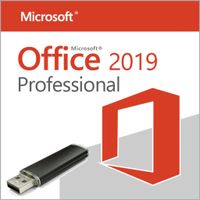 Office 2019 Professional Plus 32/64 Bit Produktschlüssel + Recovery USB-Stick