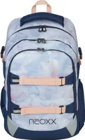 neoxx Schulrucksack mit Laptopfach Active Pro School Backpack Dreaming Of Pastel blau