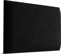 Muralo Polsterpaneel WANDKISSEN Wandpolster Bettkopfteil Wandpaneel Magic Velvet Schwarz 50 cm x 40 cm