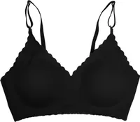 Bezešvá podprsenka Elegant-Černá/XL KP30868