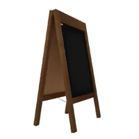 Reklamní áčko s křídovou tabulí 100x60 cm-široký horní rám