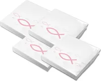 itenga Servietten Fisch Rosa 30 x 30 cm 3-lagig 80 Stück