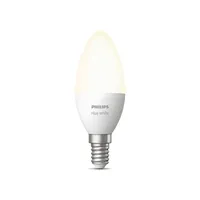 Philips hue Kerzenlampe White dimmbar weiß E14 5,5W 470 lm warmweiß- neutralweiß 1 Stk - Kompatibel mit SMART HOME by hornbach