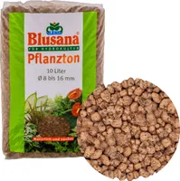 Blusana Blähton Pflanzsubstrat 10l grobe Körnung 8-16mm Tongranulat Hydrokultur & Drainage Pflanzton Granulat