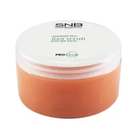 SNB Professional Fußpflege Peeling mit Meersalz 300 ml | Effektives mechanisches Peeling mit Meersalz und Zucker | Nährt die Haut | Foot scrub