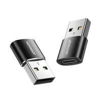 Joyroom adaptér, USB/USB-C, propojovací adaptér, černý