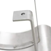 vidaXL Kryt komína z nehrdzavejúcej ocele Silver