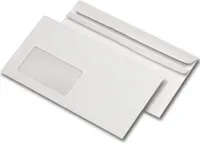 MAILmedia Briefumschläge DIN Lang selbstklebend mit Fenster 1.000 Briefumschläge