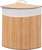 5 five simply smart - Eck-wäschekorb bambus 48l