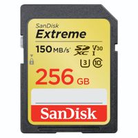 SanDisk Exrteme 256 GB - 256 GB - SDXC - Klasse 10 - UHS-I - 170 MB/s - 70 MB/s